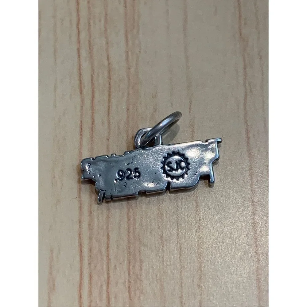 .925 Together Forever Sterling Silver Jewelry Charm